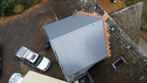 Metal Roof INstallation Wilsonville Oregon