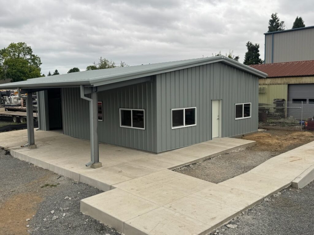 Commercial Metal Building in Aurora Oregon